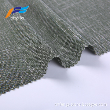 Grått 100% polyester hemtextil Tricot plaggetyg